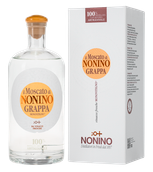 Крепкие напитки из Фриули-Венеция-Джулии Il Moscato di Nonino в подарочной упаковке