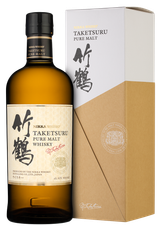 Виски Nikka Taketsuru Pure Malt, (128173), gift box в подарочной упаковке, Солодовый 10 лет, Япония, 0.7 л, Никка Такецуру Пьюр Молт в п/у цена 19990 рублей