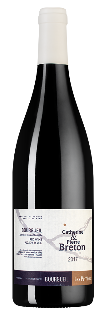 Вино Les Perrieres, Catherine & Pierre Breton, 2017, (143420), Франция, Долина Луары, красное, сухое, 0.75 л, Ле Перьер, цена 12490 рублей