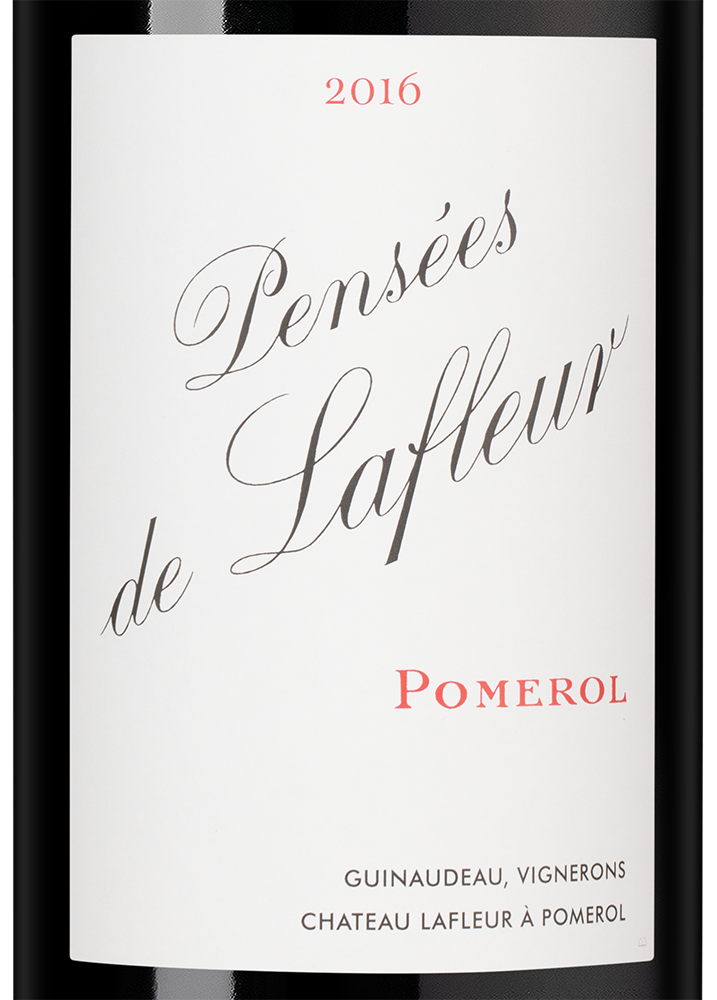 Вино Pensees de Lafleur (Pomerol), Chateau Lafleur, 2016, (104233), Франция, Бордо, красное, сухое, 0.75 л, Пансе де Лафлер, цена 47490 рублей