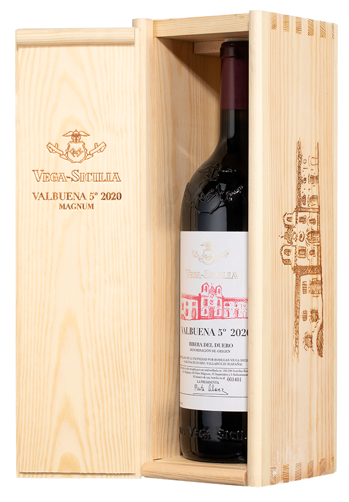 Вино Valbuena 5, Bodegas Vega Sicilia, 2020, 1.5л, (156101), Испания, Кастилия и Леон, красное, сухое, 1.5 л, Вальбуэна 5, цена 99990 рублей
