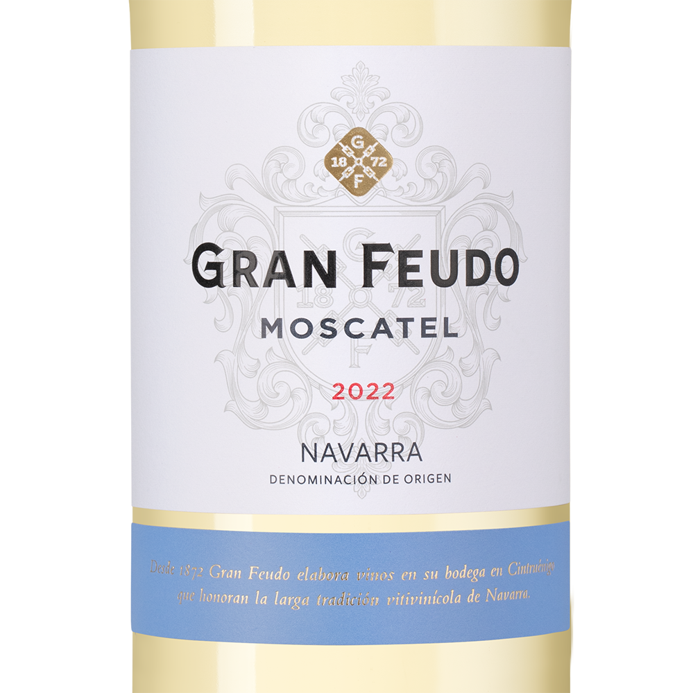Вино Gran Feudo Moscatel, Bodegas Chivite, 2022, (144637), Испания, Наварра, белое, сухое, 0.75 л, Гран Феудо Москатель, цена 1718 рублей