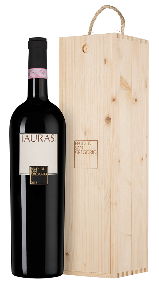 Вино Taurasi в подарочной упаковке, Feudi di San Gregorio, 2018, 1.5л, (145011), Италия, Кампания, красное, сухое, 1.5 л, Таурази, цена 19990 рублей