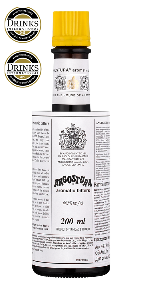 Биттер Angostura Aromatic Bitters, 0.2л, (147061), Тринидад и Тобаго, 0.2 л, Ангостура Ароматик Биттерс, цена 3490 рублей