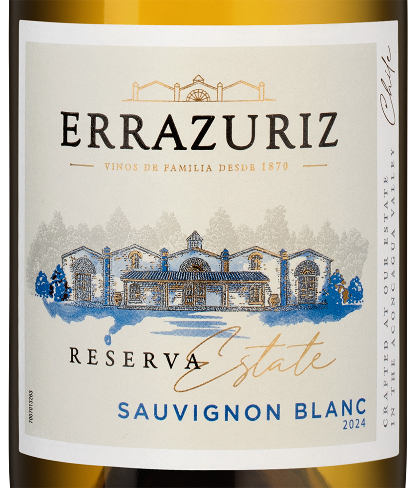 Вино Sauvignon Blanc Estate Series, Errazuriz, 2024, (152158), Чили, Аконкагуа, белое, сухое, 0.75 л, Совиньон Блан Эстейт Сериез, цена 1743 рублей