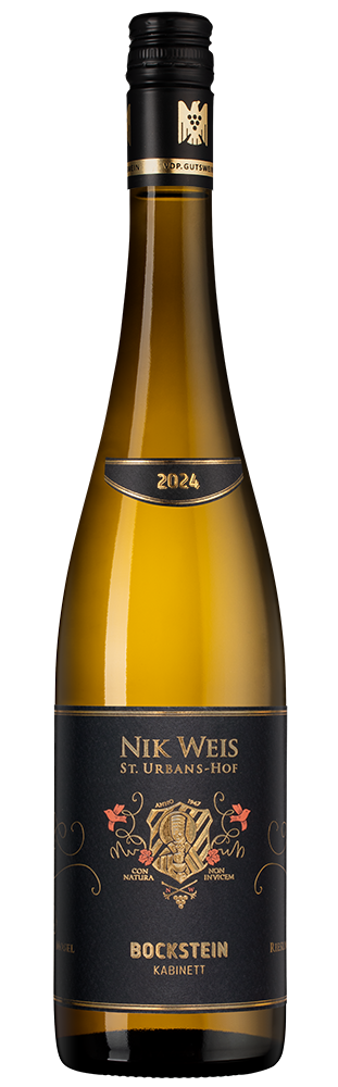 Вино Riesling Bockstein Kabinett, Nik Weis St. Urbans-Hof, 2024, (160480), Германия, Мозель, белое, полусладкое, 0.75 л, Рислинг Бокштайн Кабинетт, цена 4868 рублей