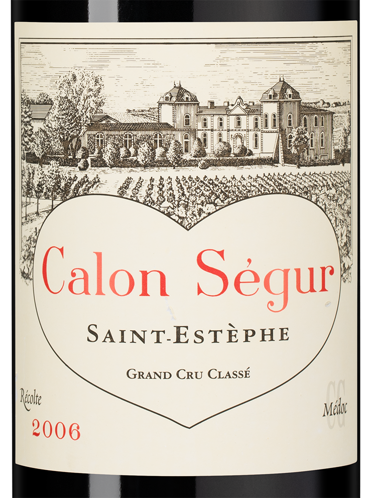Вино Chateau Calon Segur (Saint-Estephe), 2006, (150331), Франция, Бордо, красное, сухое, 0.75 л, Шато Калон Сегюр, цена 57490 рублей