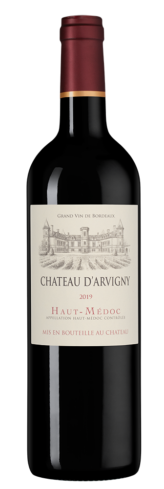 Вино Chateau d'Arvigny (Haut-Medoc), Chateau Beaumont, 2019, (135737), Франция, Бордо, красное, сухое, 0.75 л, Шато д'Арвиньи, цена 4490 рублей