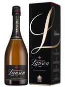 Шампанское и игристое вино Lanson Le Black Reserve Brut в подарочной упаковке