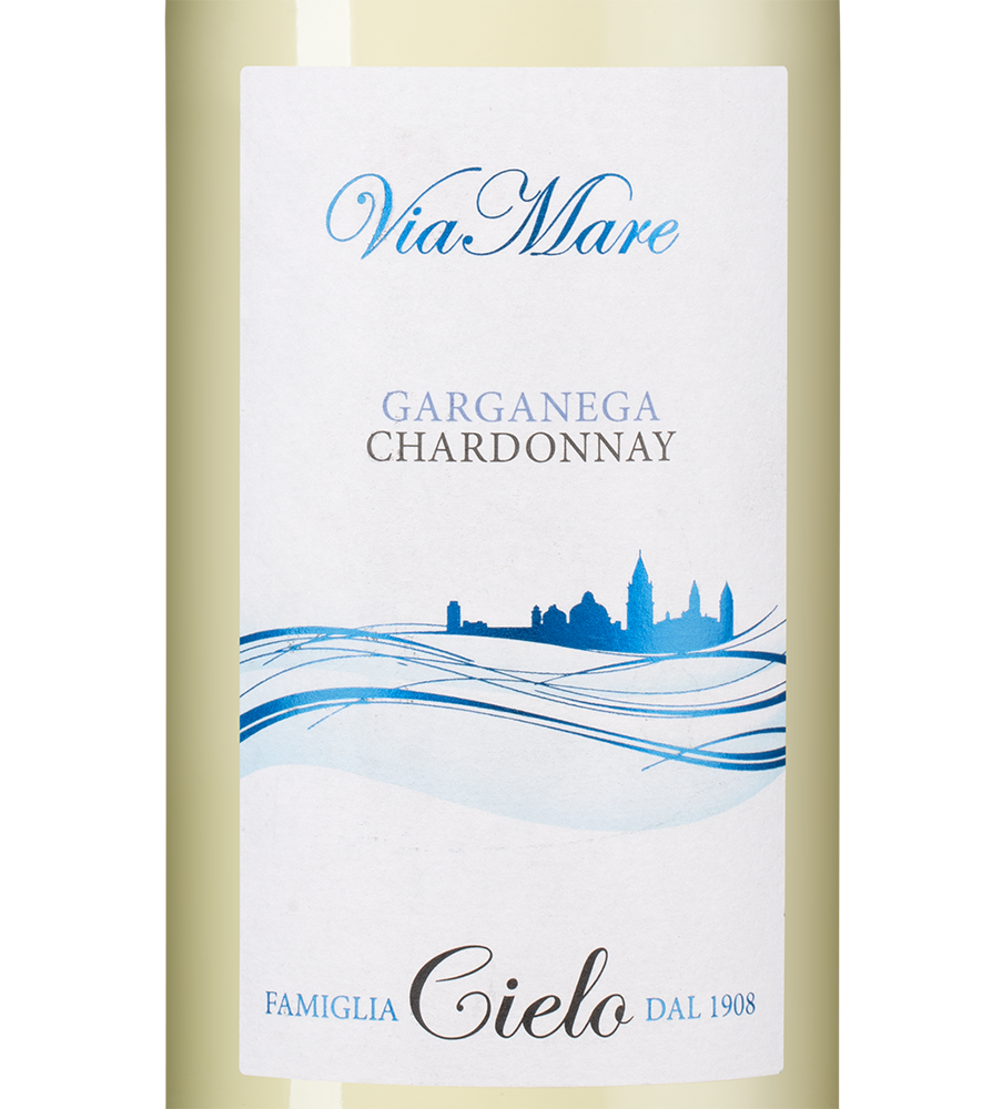 Вино Garganega e Chardonnay, Cielo, 2023, (147883), Италия, Венето, белое, полусухое, 0.75 л, Гарганега э Шардоне, цена 1690 рублей