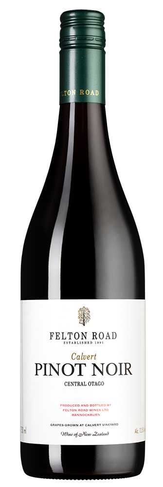 Вино Pinot Noir Calvert, Felton Road, 2020, (137786), Новая Зеландия, Центральное Отаго, красное, сухое, 0.75 л, Пино Нуар Калверт, цена 19990 рублей