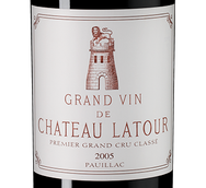 Вино 2005 года урожая Chateau Latour