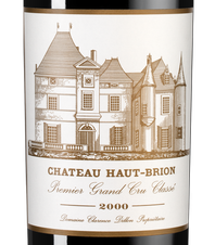 Вино Chateau Haut-Brion, (106992), красное сухое, 2000 г., 0.75 л, Шато О-Брион Руж цена 294990 рублей