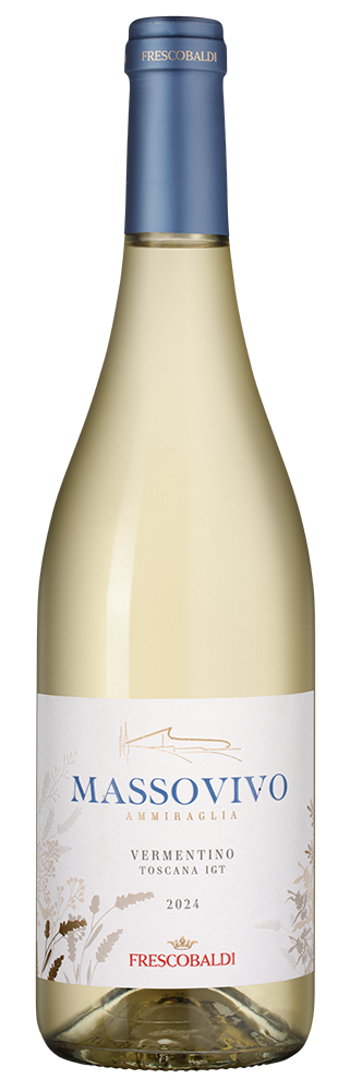Вино Massovivo Vermentino, Frescobaldi, 2024, (159130), Италия, Тоскана, белое, сухое, 0.75 л, Массовиво Верментино, цена 3990 рублей