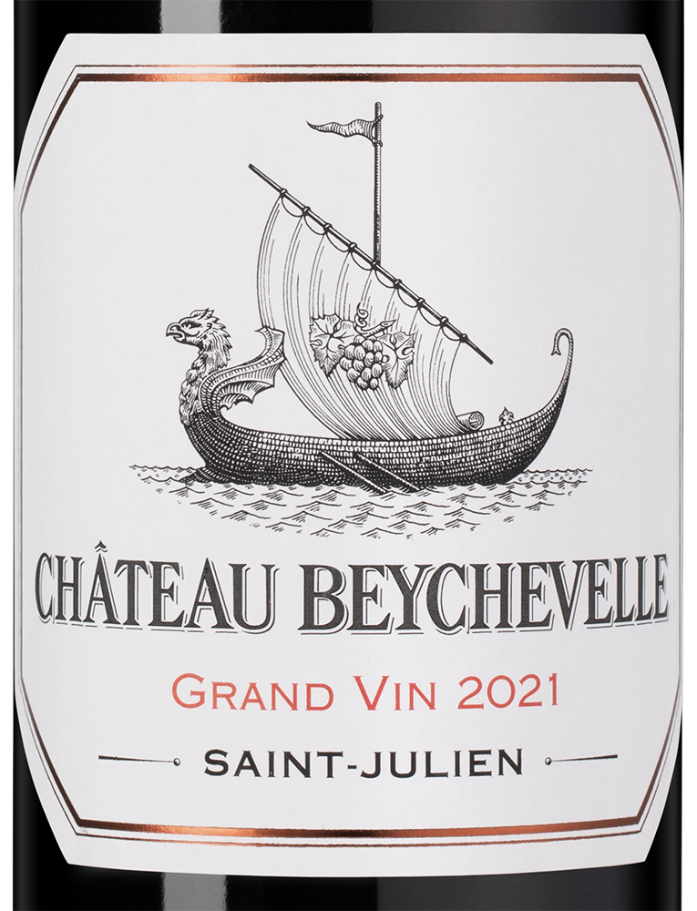 Вино Chateau Beychevelle (Saint-Julien), 2021, (141464), Франция, Бордо, красное, сухое, 0.75 л, Шато Бешвель, цена 29990 рублей
