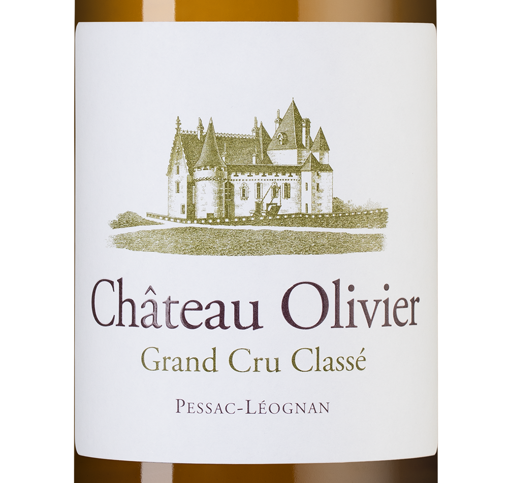 Вино Chateau Olivier Blanc, 2021, (151897), Франция, Бордо, белое, сухое, 0.75 л, Шато Оливье Блан, цена 11490 рублей