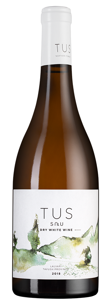 Вино Tus Classic White, TUS, 2018, (124185), Армения, Тавуш, белое, сухое, 0.75 л, Тус Классик Белое, цена 2490 рублей
