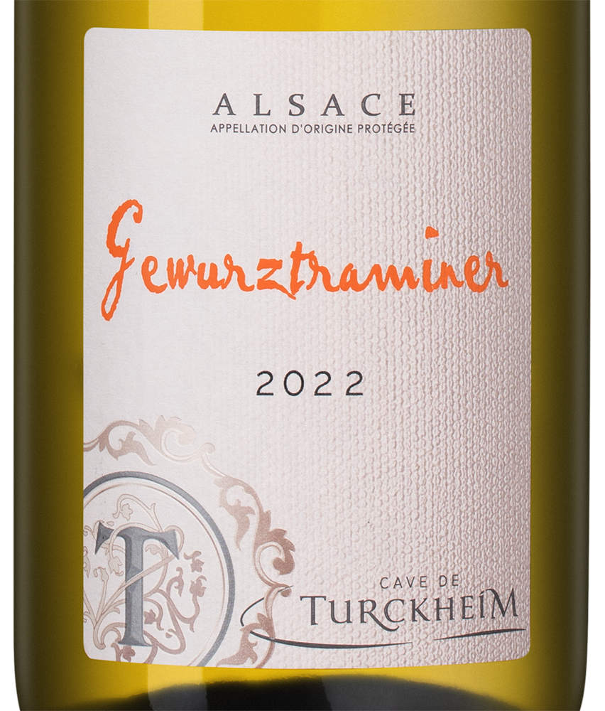 Вино Gewurztraminer Tradition, Cave de Turckheim, 2022, (148585), Франция, Эльзас, белое, полусухое, 0.75 л, Гевюрцтраминер Традисьон, цена 3490 рублей