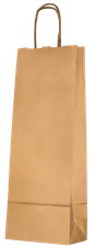 Аксессуары Подарочный пакет для 1 бутылки (золотистый), (105648), Италия, Подарочный пакет золотистый на одну бутылку цена 190 рублей