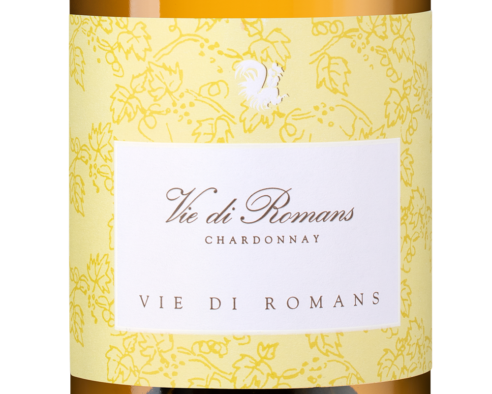 Вино Vie di Romans Chardonnay, 2023, (154998), Италия, Фриули-Венеция-Джулия, белое, сухое, 0.75 л, Вие ди Романс Шардоне, цена 11490 рублей