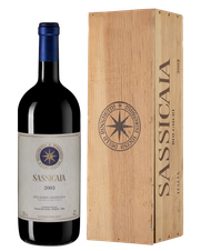 Вино Sassicaia, (98804), красное сухое, 2003 г., 1.5 л, Сассикайя цена 349990 рублей