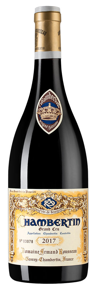 Вино Chambertin Grand Cru, Domaine Armand Rousseau, 2017, (121332), Франция, Бургундия, красное, сухое, 0.75 л, Шамбертен Гран Крю, цена 599990 рублей