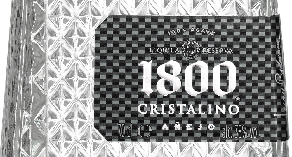 Текила Tequila Reserva 1800 Cristalino Anejo, (157990), Мексика, Халиско, 0.7 л, Ресерва 1800 Кристалино Аньехо, цена 7592 рублей