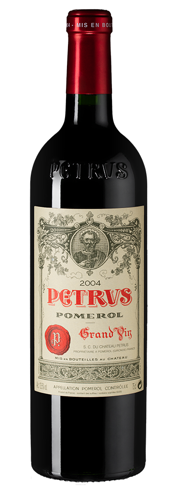 Вино Petrus, 2004, (154438), Франция, Бордо, красное, сухое, 0.75 л, Петрюс, цена 1049990 рублей