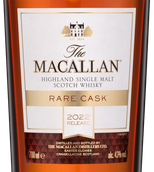 Крепкие напитки Macallan Rare Cask в подарочной упаковке