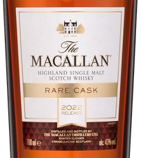 Виски Macallan Rare Cask в подарочной упаковке, (147010), gift box в подарочной упаковке, Односолодовый, Соединенное Королевство, 0.7 л, Макаллан Рэр Каск цена 48990 рублей