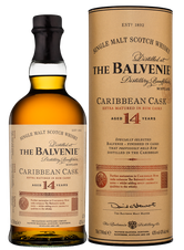 Виски Balvenie Caribbean Cask 14YO Malt Scotch Whisky  в подарочной упаковке, (90436), gift box в подарочной упаковке,  14 лет, Шотландия, 0.7 л, Балвэни Каррибиен Каск 14 лет цена 18890 рублей