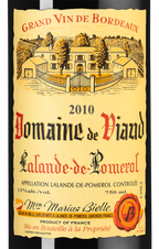 Вино Domaine de Viaud, (127487), красное сухое, 2010 г., 0.75 л, Домен де Вио цена 6790 рублей