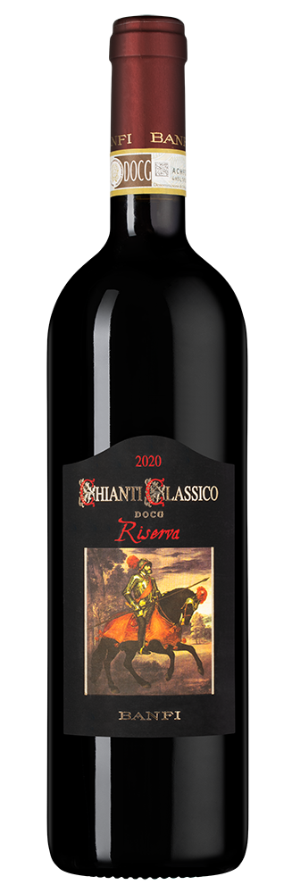 Вино Chianti Classico Riserva, Banfi, 2020, (144407), Италия, Тоскана, красное, сухое, 0.75 л, Кьянти Классико Ризерва, цена 5690 рублей