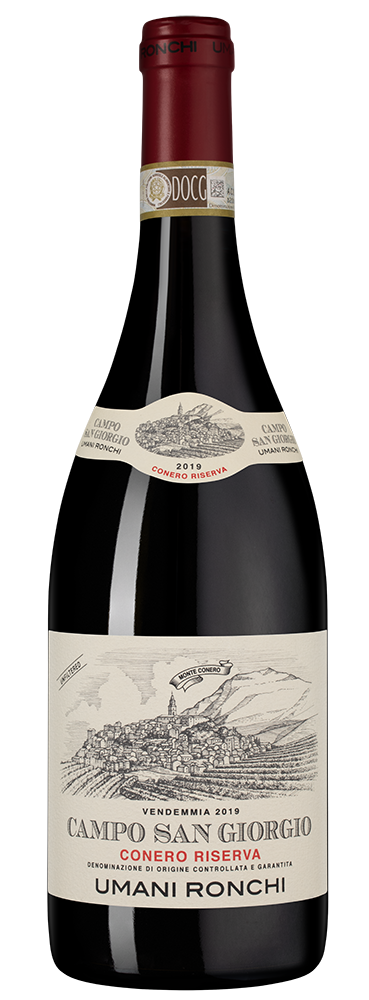 Вино Campo San Giorgio, Umani Ronchi, 2019, (144840), Италия, Марке, красное, сухое, 0.75 л, Кампо Сан Джорджио, цена 18490 рублей
