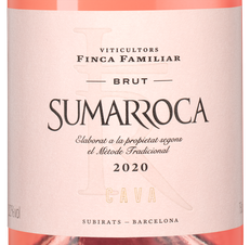 Игристое вино Sumarroca Brut Rose, (140586), розовое брют, 2020 г., 0.75 л, Сумаррока Брют Розе цена 2890 рублей
