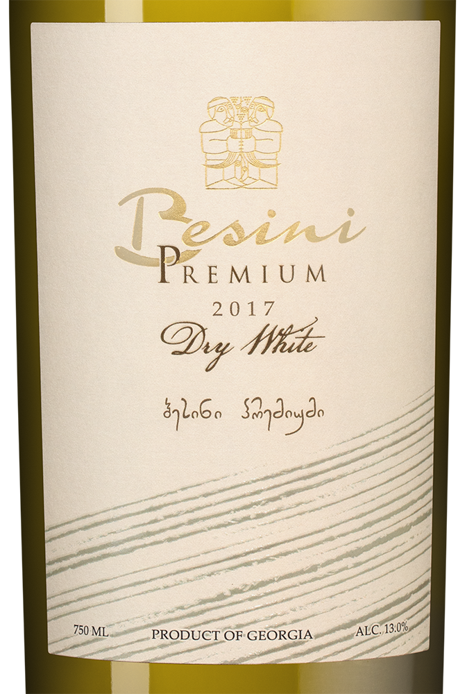Вино Besini Premium White, 2017, (131004), Грузия, Кахетия, белое, сухое, 0.75 л, Бесини Премиум Уайт, цена 2990 рублей