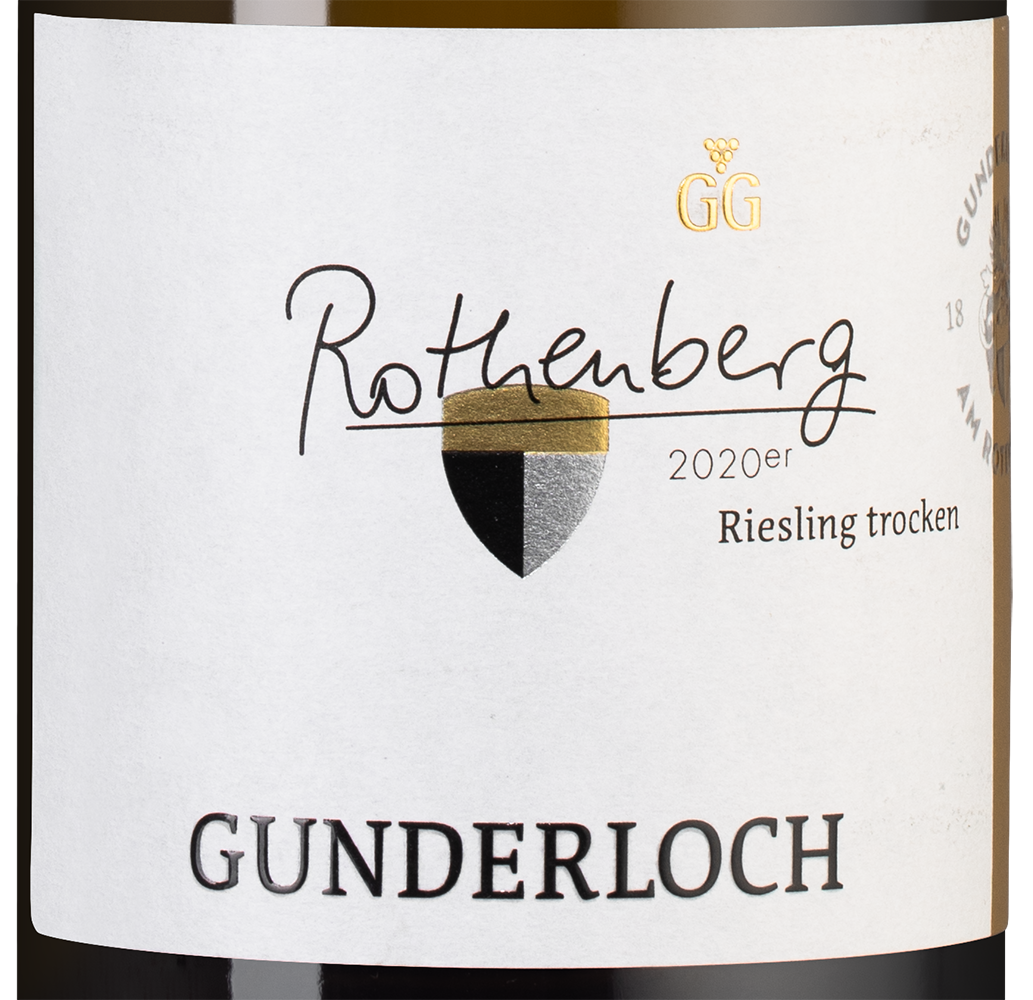 Вино Riesling Nackenheim Rothenberg, Gunderloch, 2020, (132112), Германия, Рейнгессен, белое, сухое, 0.75 л, Рислинг Накенхайм Ротенберг, цена 16990 рублей