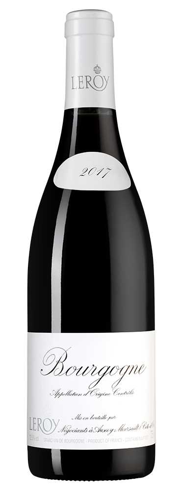 Вино Bourgogne Rouge, Maison Leroy, 2017, (126971), Франция, Бургундия, красное, сухое, 0.75 л, Бургонь Руж, цена 59990 рублей