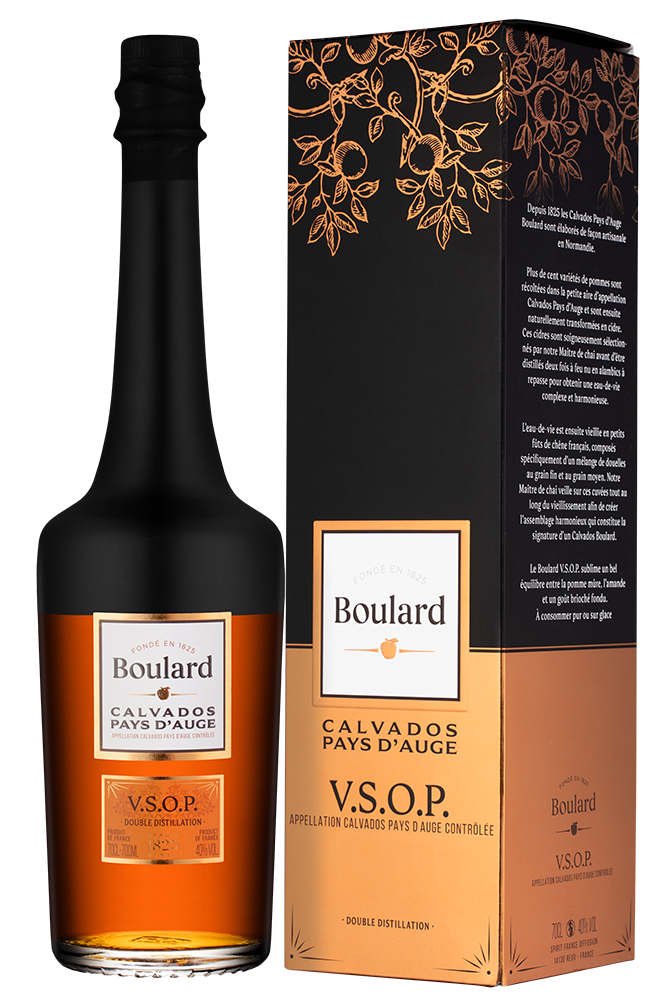 Кальвадос Boulard VSOP в подарочной упаковке, (138532), Франция, 0.7 л, Булар VSOP, цена 10490 рублей