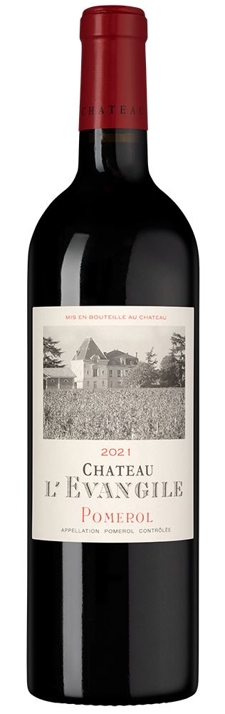 Вино Chateau L'Evangile (Pomerol), Chateau l'Evangile, 2021, (141473), Франция, Бордо, красное, сухое, 0.75 л, Шато л'Еванжиль, цена 82490 рублей