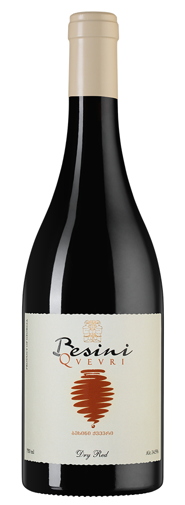 Вино Besini Qvevri Saperavi, 2022, (149946), Грузия, Кахетия, красное, сухое, 0.75 л, Бесини Квеври Саперави, цена 3990 рублей