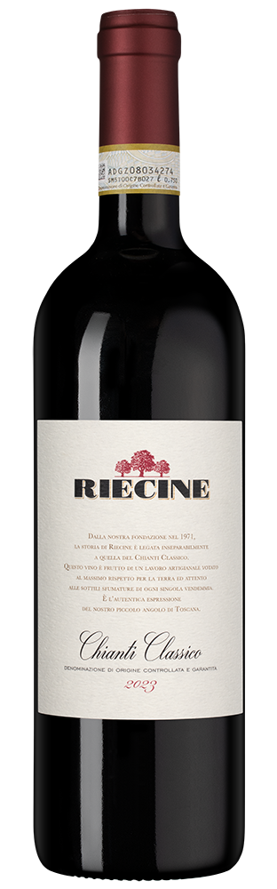 Вино Chianti Classico, Riecine, 2023, (155775), Италия, Тоскана, красное, сухое, 0.75 л, Кьянти Классико, цена 5990 рублей