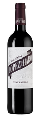 Вино Hacienda Lopez de Haro Tempranillo, (137377), красное сухое, 2020 г., 0.75 л, Асьенда Лопес де Аро Темпранильо цена 1590 рублей
