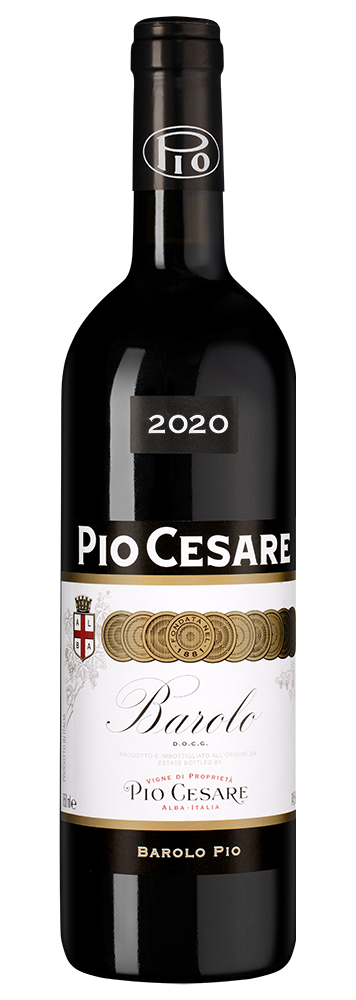 Вино Barolo, Pio Cesare, 2020, (147673), Италия, Пьемонт, красное, сухое, 0.75 л, Бароло, цена 17490 рублей
