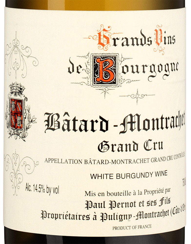 Вино Batard-Montrachet Grand Cru, Domaine Paul Pernot & Fils, 2022, (150441), Франция, Бургундия, белое, сухое, 0.75 л, Батар-Монраше Гран Крю, цена 144990 рублей