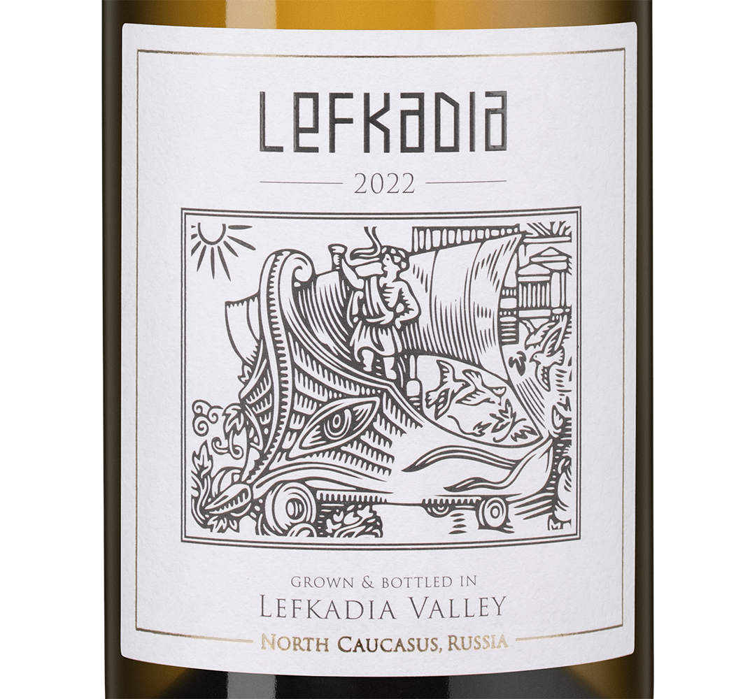 Вино Лефкадия Белое, 2022, (144984), Россия, Кубань, белое, сухое, 0.75 л, Лефкадия Белое, цена 1590 рублей
