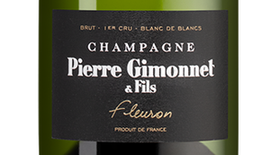 Белое игристое вино и шампанское Fleuron Premier Cru в подарочной упаковке