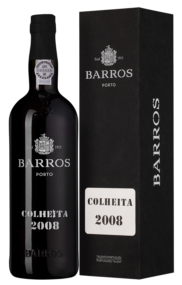 Портвейн Barros Colheita в подарочной упаковке, 2008, (146212), Португалия, Дору, сладкое, 0.75 л, Барруш Кулейта, цена 11490 рублей