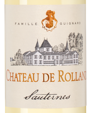 Вино Chateau de Rolland, (112063), белое сладкое, 2015 г., 0.375 л, Шато де Роллан цена 3790 рублей