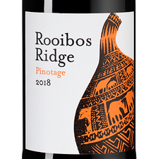 Вино Rooibos Ridge Pinotage, (119065), красное сухое, 2018 г., 0.75 л, Ройбуш Ридж Пинотаж цена 1990 рублей